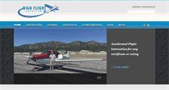 Desktop Screenshot of hfaviation.com